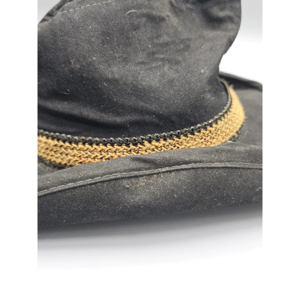 Vintage Women's Rhinestone Cowboy Hat Western Size Small Wear/Distressing - Picture 9 of 15